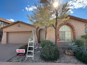 Before, During, and After Exterior House Painting in Phoenix, AZ (1)